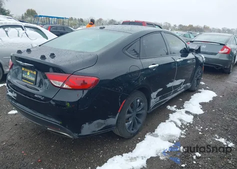 2015 Chrysler 200 S from USA, damaged, VIN 1C3CCCBB5FN675816